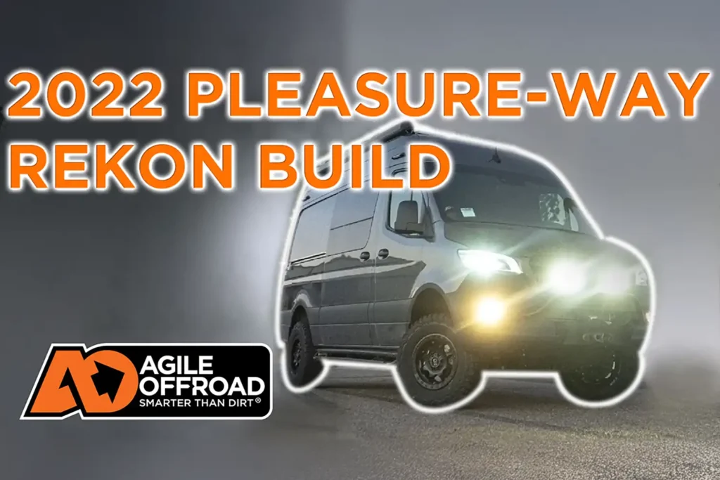 2022 Pleasure Way Rekon 4x4 | Agile Built Sprinter RV w: Lots of Upgrades