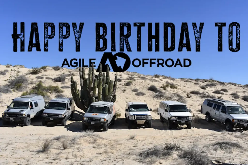 Happy 8th Birthday To Us Agile Offroad